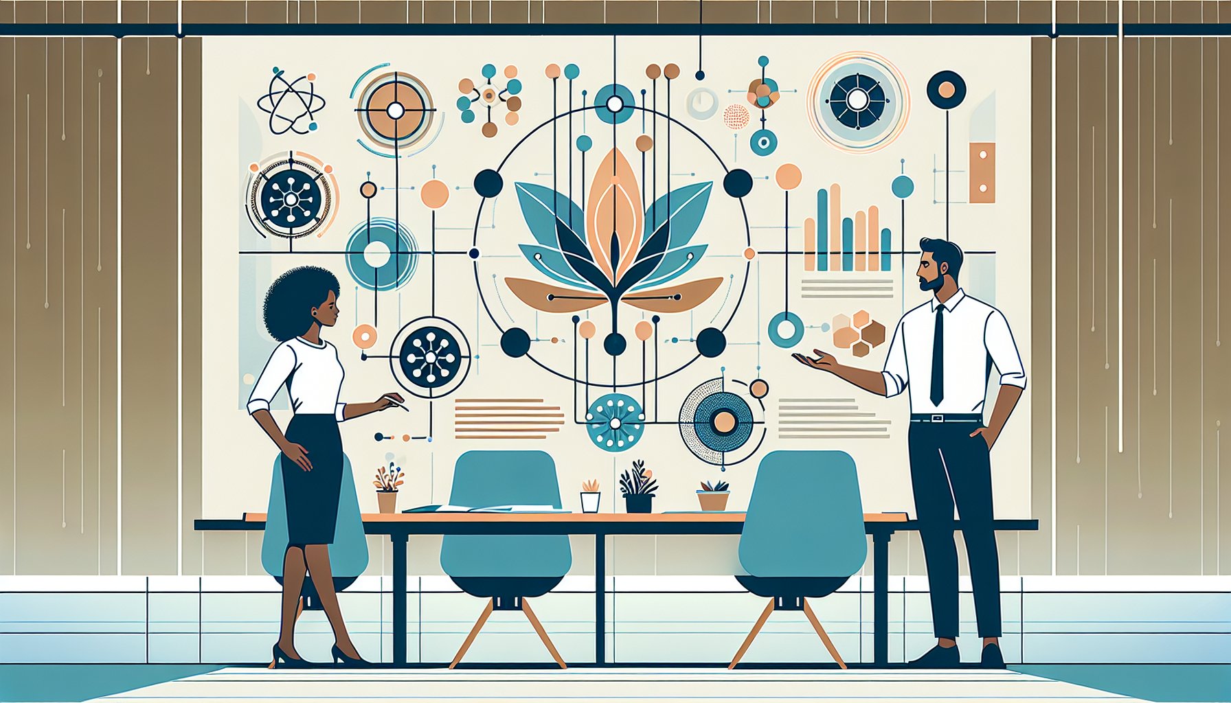 シネンシス冬虫夏草 成分を整理し相互作用を俯瞰するビジネス調図解イラスト