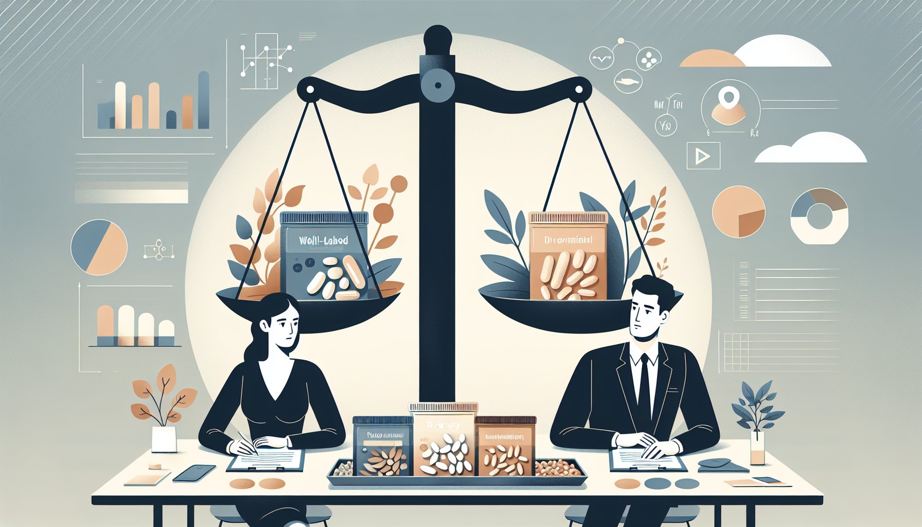 シネンシス冬虫夏草 自然食品としてのリスクと可能性を比較検討する場面